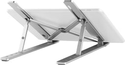 Mobilize Foldable Laptop Standaard Zilver Verstelbaar