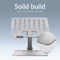 Mobilize Foldable Tablet Standaard Zilver Verstelbaar