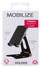 Mobilize Foldable Telefoon Standaard Zwart Verstelbaar