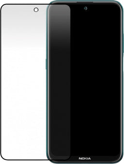 Mobilize Gehard Glas Ultra-Clear Screenprotector voor Nokia X20 - Zwart