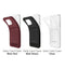 Mobilize Gelly Card Doorzichtig Telefoonhoesje geschikt voor Apple iPhone 14 Hoesje Flexibel TPU Backcover met Pasjeshouder - Transparant