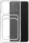 Mobilize Gelly Card Doorzichtig Telefoonhoesje geschikt voor Samsung Galaxy A52/A52 5G/A52s 5G Hoesje Flexibel TPU Backcover met Pasjeshouder - Transparant