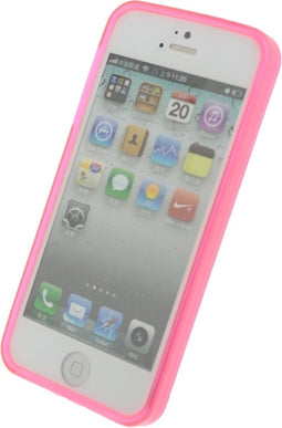 Mobilize Gelly Case Pink Transparant Apple iPhone 5/5S