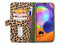 Mobilize Gelly Wallet Zipper Samsung Galaxy A31 Hoesje Olive Leopard