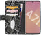 Mobilize Gelly Wallet Zipper Samsung Galaxy A71 Hoesje Black Snake