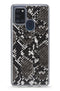 Mobilize - Geschikt voor 2in1 Gelly Zipper Case Samsung Galaxy A21s Black/Snake