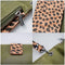 Mobilize - Geschikt voor 2in1 Magnet Zipper Case Apple iPhone SE (2022) / SE (2020) / 8 / 7 Olive/Leopard