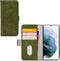 Mobilize - Geschikt voor Elite Gelly Wallet Book Case Samsung Galaxy S21 Green
