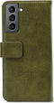 Mobilize - Geschikt voor Elite Gelly Wallet Book Case Samsung Galaxy S21 Green