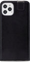 Mobilize - Geschikt voor - iPhone 12 Hoesje - Classic Gelly Flip Case Zwart