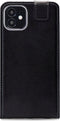 Mobilize - Geschikt voor - iPhone 12 mini Hoesje - Classic Gelly Flip Case Zwart