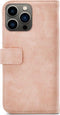 Mobilize - Geschikt voor - iPhone 13 Pro Max Hoesje - Elite Gelly Wallet Book Case Licht Roze
