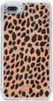 Mobilize - Geschikt voor - iPhone 8 Plus Hoesje - Uitneembare Gelly Wallet Case Luipaard Donker Groen