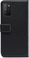 Mobilize - Geschikt voor - Poco M3 Hoesje - Elite Gelly Wallet Book Case Zwart