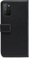 Mobilize - Geschikt voor - Poco M3 Hoesje - Elite Gelly Wallet Book Case Zwart