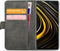 Mobilize - Geschikt voor - Poco M3 Hoesje - Elite Gelly Wallet Book Case Zwart