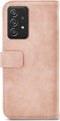 Mobilize - Geschikt voor - Samsung Galaxy A52 Hoesje - Elite Gelly Wallet Book Case Licht Roze