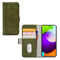 Mobilize - Geschikt voor - Samsung Galaxy A52 Hoesje - Elite Gelly Wallet Book Case Groen