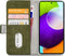 Mobilize - Geschikt voor - Samsung Galaxy A52 Hoesje - Elite Gelly Wallet Book Case Groen
