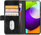 Mobilize - Geschikt voor - Samsung Galaxy A52 Hoesje - Elite Gelly Wallet Book Case Zwart