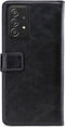 Mobilize - Geschikt voor - Samsung Galaxy A52 Hoesje - Elite Gelly Wallet Book Case Zwart
