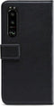 Mobilize - Geschikt voor - Sony Xperia 5 III Hoesje - Classic Gelly Wallet Book Case Zwart