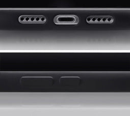 Mobilize Hoesje geschikt voor Apple iPhone 12 Telefoonhoesje Flexibel TPU | Mobilize Rubber Gelly Backcover | iPhone 12 Case | Back Cover - Matt Black | Zwart