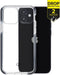 Mobilize Hoesje geschikt voor Apple iPhone 12 Telefoonhoesje Hardcase | Mobilize Shatterproof Backcover Shockproof | Schokbestendig iPhone 12 Telefoonhoesje | Anti Shock Proof - Transparant / Zwart