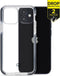 Mobilize Hoesje geschikt voor Apple iPhone 12 Telefoonhoesje Hardcase | Mobilize Shatterproof Backcover Shockproof | Schokbestendig iPhone 12 Telefoonhoesje | Anti Shock Proof - Transparant / Zwart