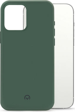 Mobilize Hoesje geschikt voor Apple iPhone 13 Pro Max Telefoonhoesje Flexibel TPU | Mobilize Rubber Gelly Backcover | iPhone 13 Pro Max Case | Back Cover - Matt Green | Groen