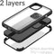Mobilize Hoesje geschikt voor Apple iPhone 14 Pro Max Telefoonhoesje Hardcase | Mobilize 360 Protection Backcover Shockproof | Schokbestendig iPhone 14 Pro Max Telefoonhoesje | Anti Shock Proof - Zwart