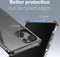 Mobilize Hoesje geschikt voor Apple iPhone 14 Pro Max Telefoonhoesje Hardcase | Mobilize Shatterproof Backcover Shockproof | Schokbestendig iPhone 14 Pro Max Telefoonhoesje | Anti Shock Proof - Transparant / Zwart