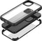 Mobilize Hoesje geschikt voor Apple iPhone 14 Pro Telefoonhoesje Hardcase | Mobilize 360 Protection Backcover Shockproof | Schokbestendig iPhone 14 Pro Telefoonhoesje | Anti Shock Proof - Zwart