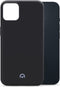 Mobilize Hoesje geschikt voor Apple iPhone 14 Telefoonhoesje Flexibel TPU | Mobilize Rubber Gelly Backcover | iPhone 14 Case | Back Cover - Matt Black | Zwart
