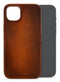 Mobilize Hoesje geschikt voor Apple iPhone 15 Plus MagSafe Telefoonhoesje Echt Leer | Mobilize Premium Backcover | Geschikt voor MagSafe | Geschikt voor Draadloos Opladen met Magnetische Ring | MagSafe Case - Burned Cognac | Cognac