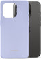 Mobilize Hoesje geschikt voor Apple iPhone 15 Pro Telefoonhoesje Flexibel TPU | Mobilize Rubber Gelly Backcover | iPhone 15 Pro Case | Back Cover - Pastel Purple | Paars