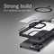 Mobilize Hoesje geschikt voor Apple iPhone 16 Pro Max MagSafe Telefoonhoesje Hardcase | Mobilize Hybrid Pro Backcover Shockproof | Geschikt voor MagSafe | Geschikt voor Draadloos Opladen met Magnetische Ring | MagSafe Case - Zwart