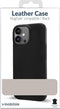 Mobilize Hoesje geschikt voor Apple iPhone 16 Pro Max MagSafe Telefoonhoesje Echt Leer | Mobilize Premium Backcover | Geschikt voor MagSafe | Geschikt voor Draadloos Opladen met Magnetische Ring | MagSafe Case - Zwart