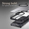 Mobilize Hoesje geschikt voor Apple iPhone 16e MagSafe Telefoonhoesje Hardcase | Mobilize Hybrid Pro Backcover Shockproof | Geschikt voor MagSafe | Geschikt voor Draadloos Opladen met Magnetische Ring | MagSafe Case - Zwart