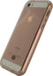 Mobilize Hoesje geschikt voor Apple iPhone 5 Telefoonhoesje Flexibel TPU | Mobilize Gelly Plus Backcover | iPhone 5 Case | Back Cover - Transparant / Roségoud