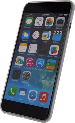 Mobilize Hoesje geschikt voor Apple iPhone 6 Plus Telefoonhoesje Flexibel TPU | Mobilize Gelly Backcover | iPhone 6 Plus Case | Back Cover - Wit