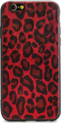 Mobilize Hoesje geschikt voor Apple iPhone 6 Plus Telefoonhoesje Flexibel TPU | Mobilize Gelly Backcover | iPhone 6 Plus Case | Back Cover - Leopard | Bruin