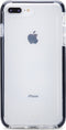 Mobilize Hoesje geschikt voor Apple iPhone 6 Plus Telefoonhoesje Hardcase | Mobilize Shatterproof Backcover Shockproof | Schokbestendig iPhone 6 Plus Telefoonhoesje | Anti Shock Proof - Transparant / Zwart