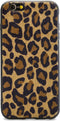 Mobilize Hoesje geschikt voor Apple iPhone 6 Plus Telefoonhoesje Flexibel TPU | Mobilize Gelly Backcover | iPhone 6 Plus Case | Back Cover - Leopard | Bruin