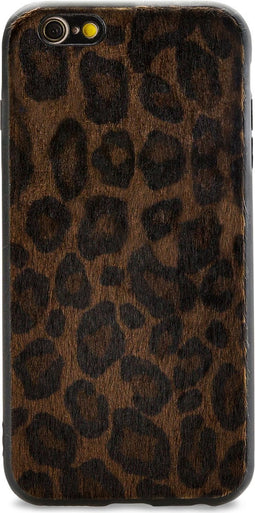Mobilize Hoesje geschikt voor Apple iPhone 6 Plus Telefoonhoesje Flexibel TPU | Mobilize Gelly Backcover | iPhone 6 Plus Case | Back Cover - Leopard | Bruin