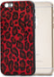 Mobilize Hoesje geschikt voor Apple iPhone 6 Plus Telefoonhoesje Flexibel TPU | Mobilize Gelly Backcover | iPhone 6 Plus Case | Back Cover - Leopard | Bruin
