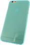 Mobilize Hoesje geschikt voor Apple iPhone 6 Plus Telefoonhoesje Flexibel TPU | Mobilize Gelly Backcover | iPhone 6 Plus Case | Back Cover - Turquoise