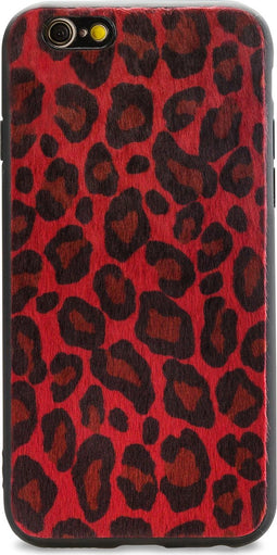 Mobilize Hoesje geschikt voor Apple iPhone 6 Telefoonhoesje Flexibel TPU | Mobilize Gelly Backcover | iPhone 6 Case | Back Cover - Leopard | Bruin