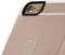 Mobilize Hoesje geschikt voor Apple iPhone 6 Telefoonhoesje Flexibel TPU | Mobilize Gelly Backcover | iPhone 6 Case | Back Cover - Transparant / Roségoud