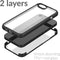 Mobilize Hoesje geschikt voor Apple iPhone 6 Telefoonhoesje Hardcase | Mobilize 360 Protection Backcover Shockproof | Schokbestendig iPhone 6 Telefoonhoesje | Anti Shock Proof - Zwart